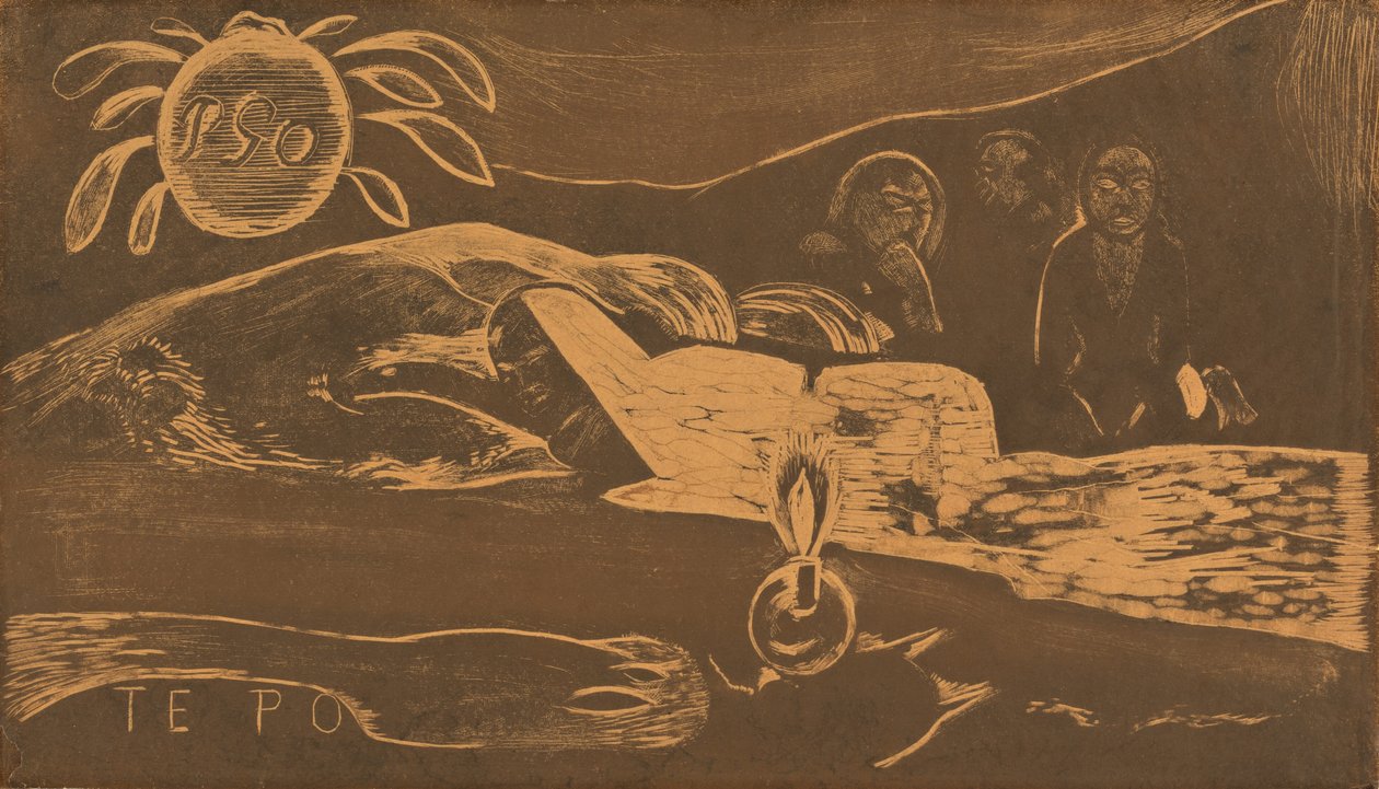 Te Po La lunga notte da Paul Gauguin