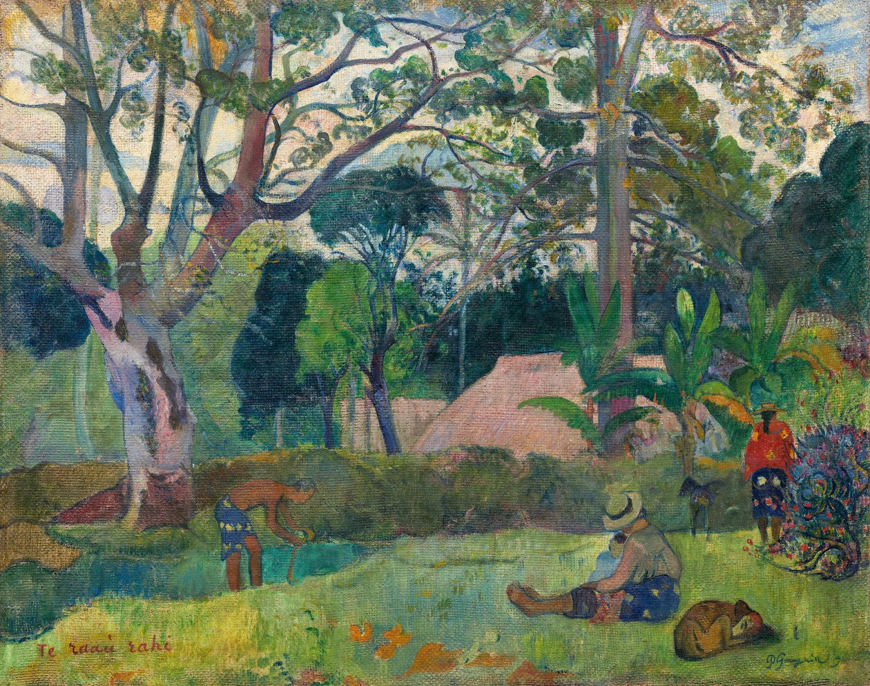 Te raau rahi (Il grande albero) da Paul Gauguin