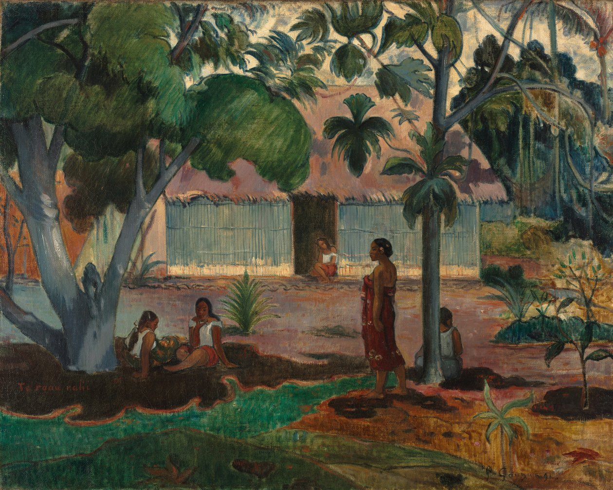 Il grande albero, 1891 da Paul Gauguin