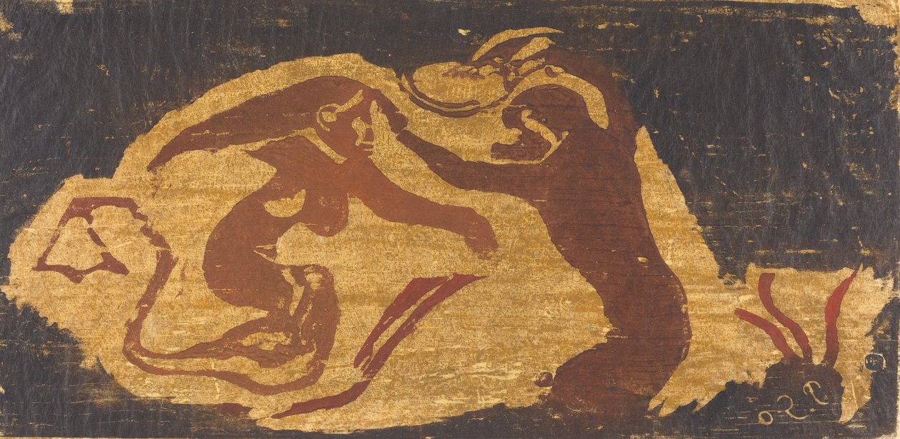 La sirena e la scimmia da Paul Gauguin