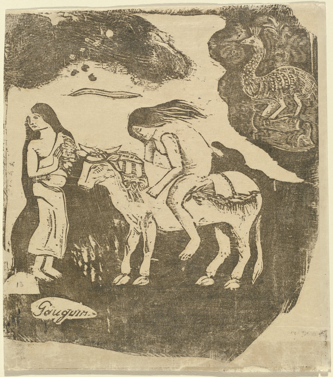 Il ratto di Europa da Paul Gauguin