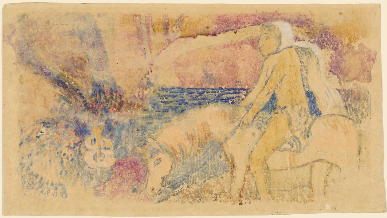 Il cavaliere da Paul Gauguin