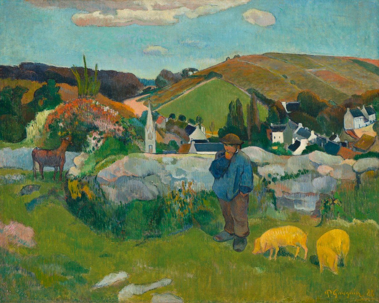 Il guardiano di porci da Paul Gauguin