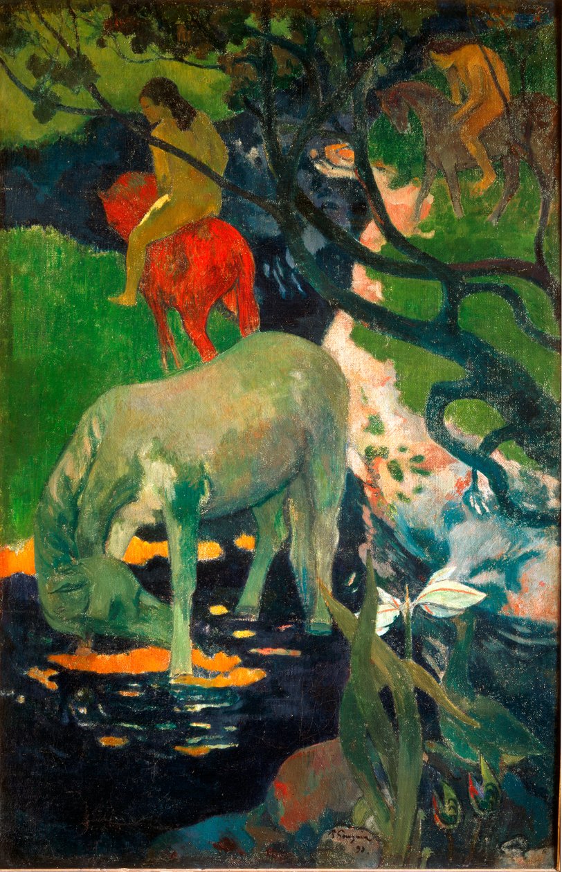 Il cavallo bianco da Paul Gauguin