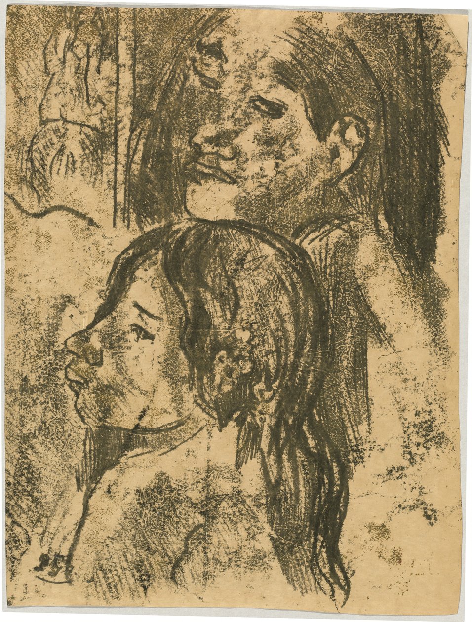 Due marquesani [recto] da Paul Gauguin