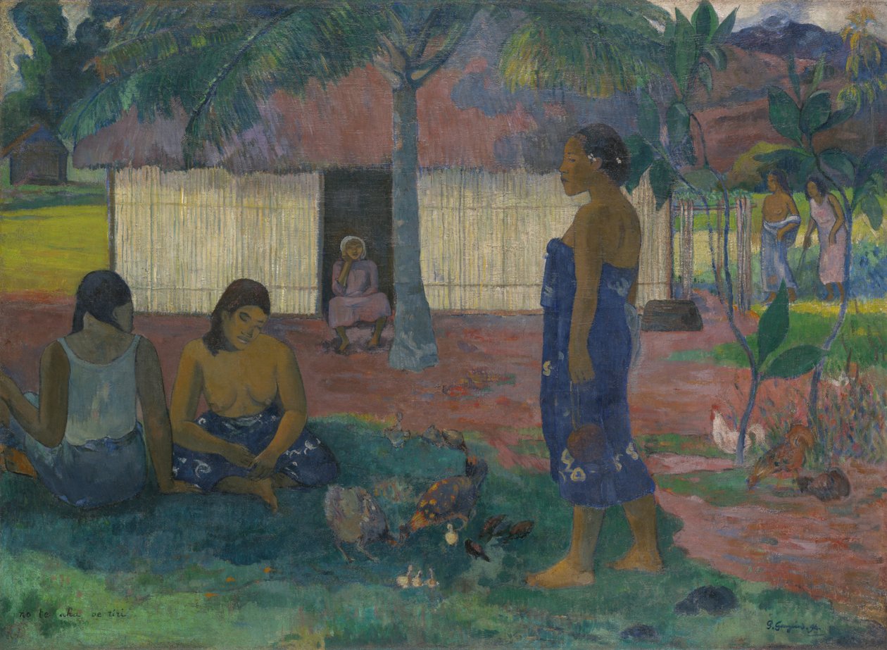 Perché sei arrabbiato? da Paul Gauguin