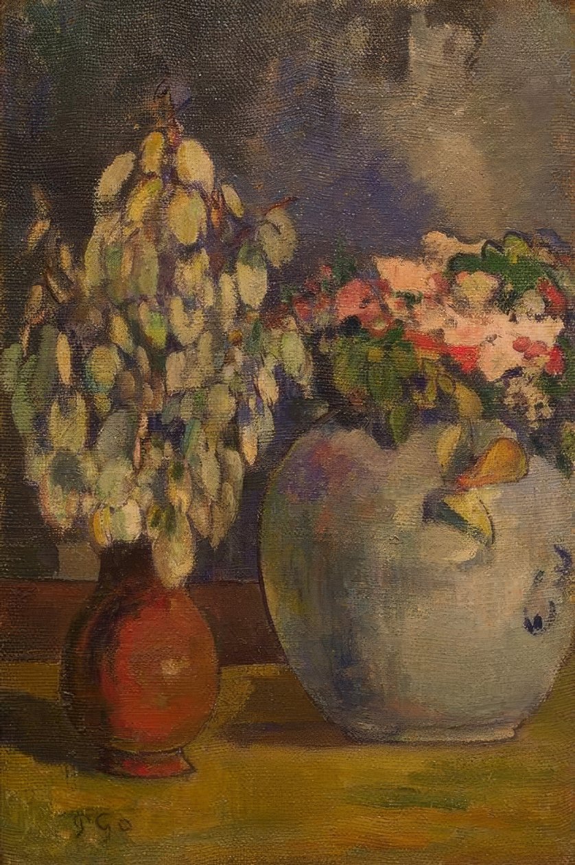 Due vasi di fiori da Paul Gauguin
