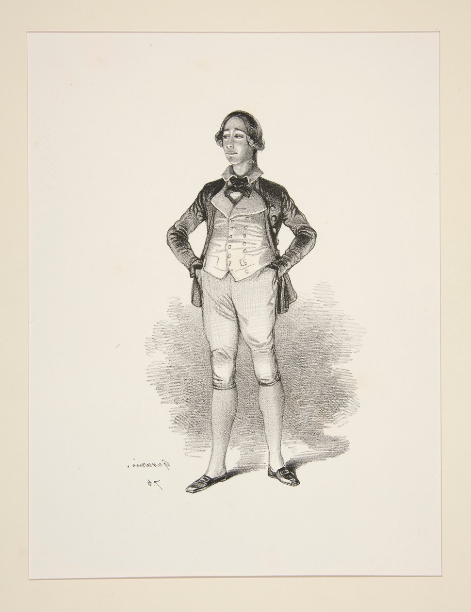 Alcide Tousez da Paul Gavarni