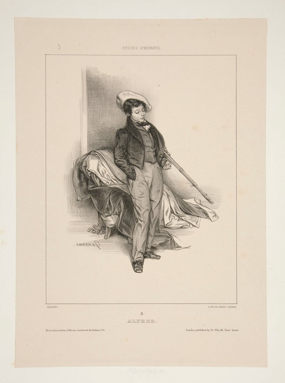 Alfred (Feydeau) da Paul Gavarni
