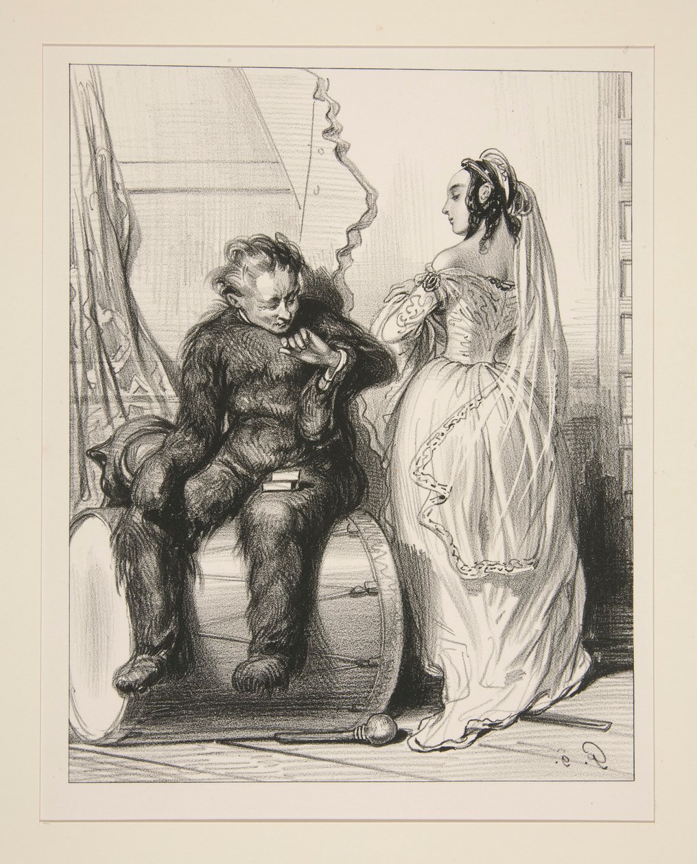 Allons, ma fille, de l da Paul Gavarni
