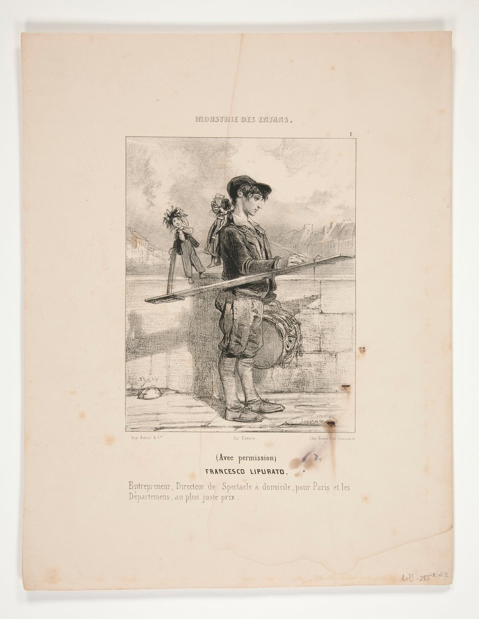 Con permesso / Francesco Lipurato da Paul Gavarni