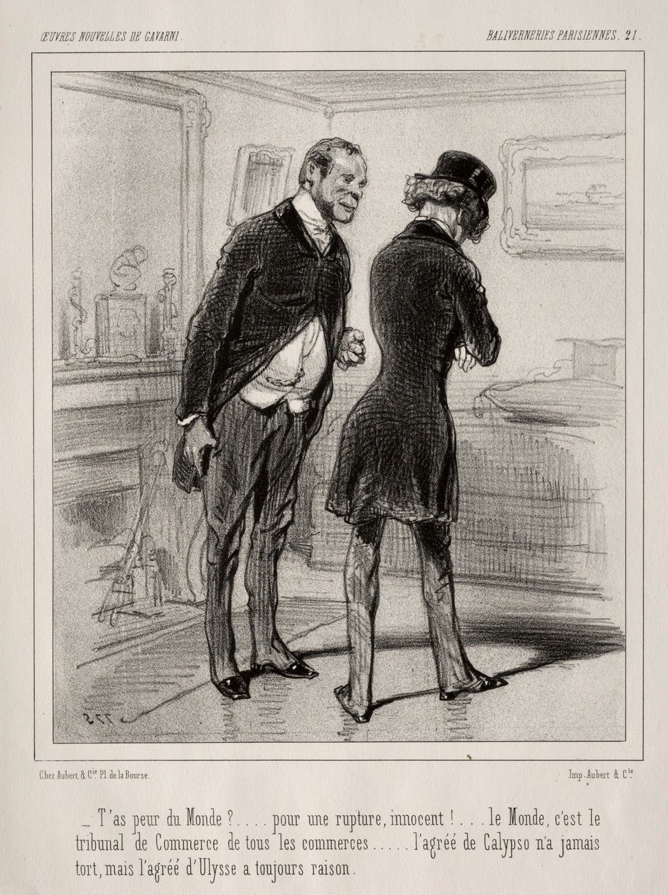 Baliverneries Parisiennes da Paul Gavarni