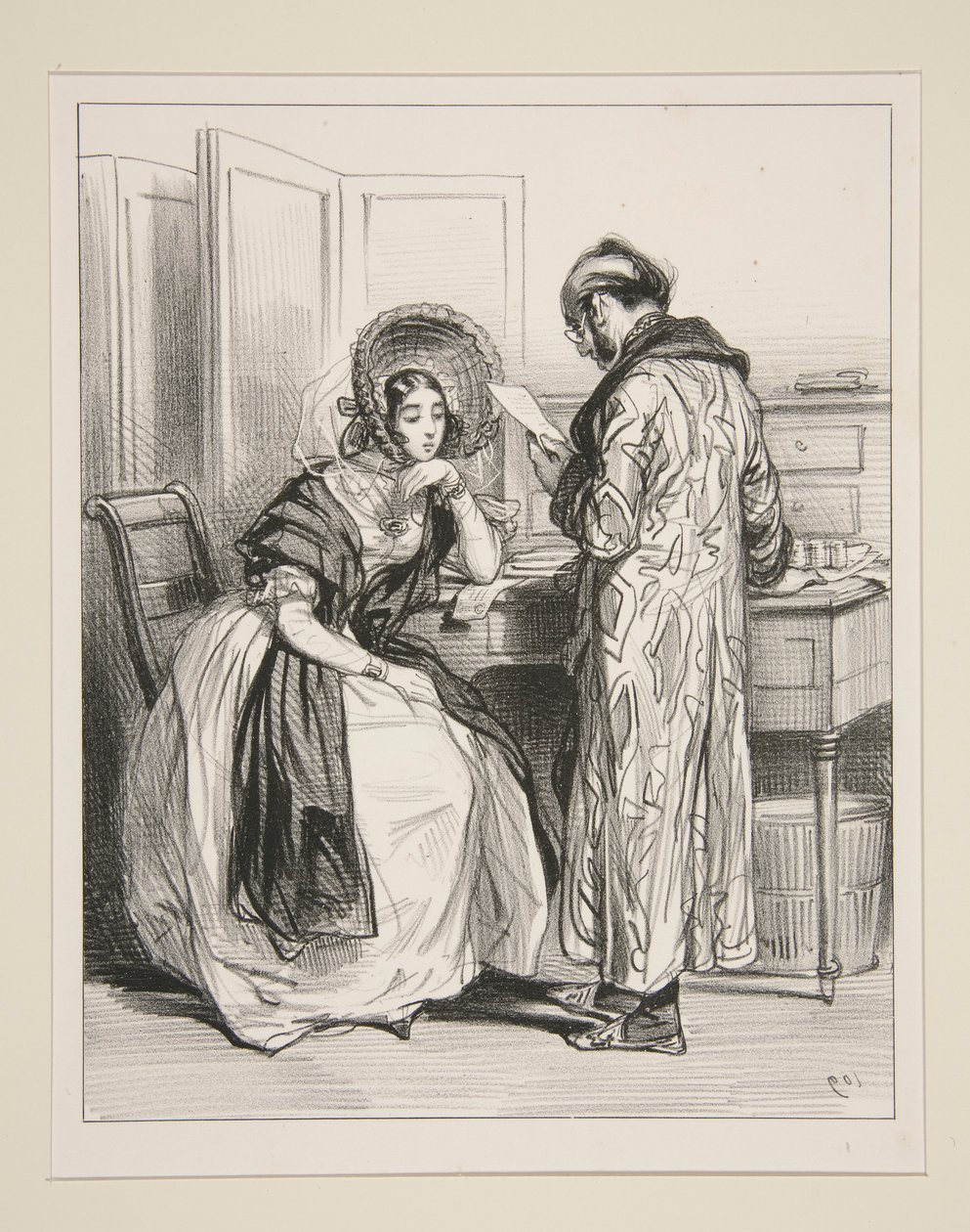 Bordereau da Paul Gavarni