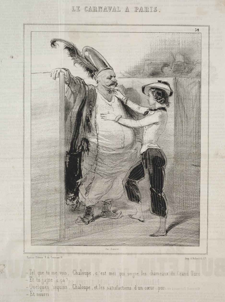 Carnevale, 1841-1843 da Paul Gavarni