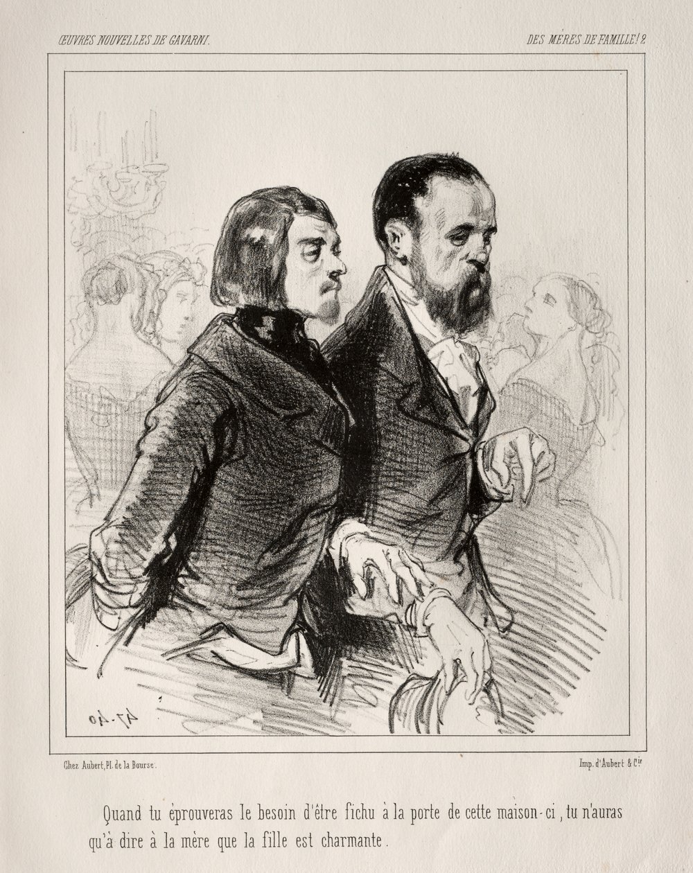 Des Mères de Famille! da Paul Gavarni