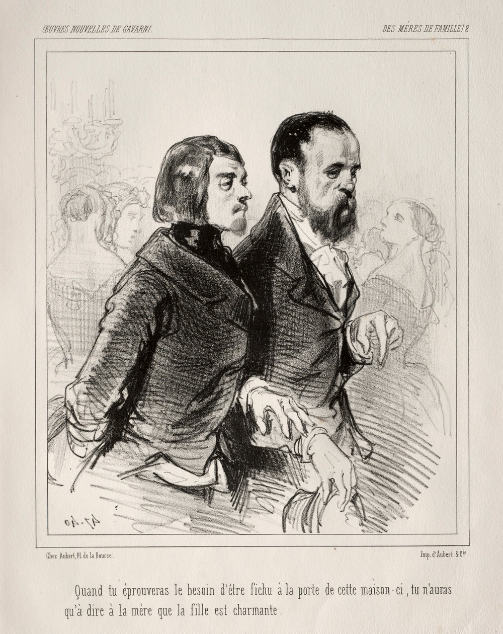 Des Mères de Famille! da Paul Gavarni