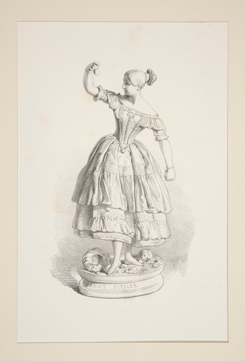 Fanny Elssler da Paul Gavarni