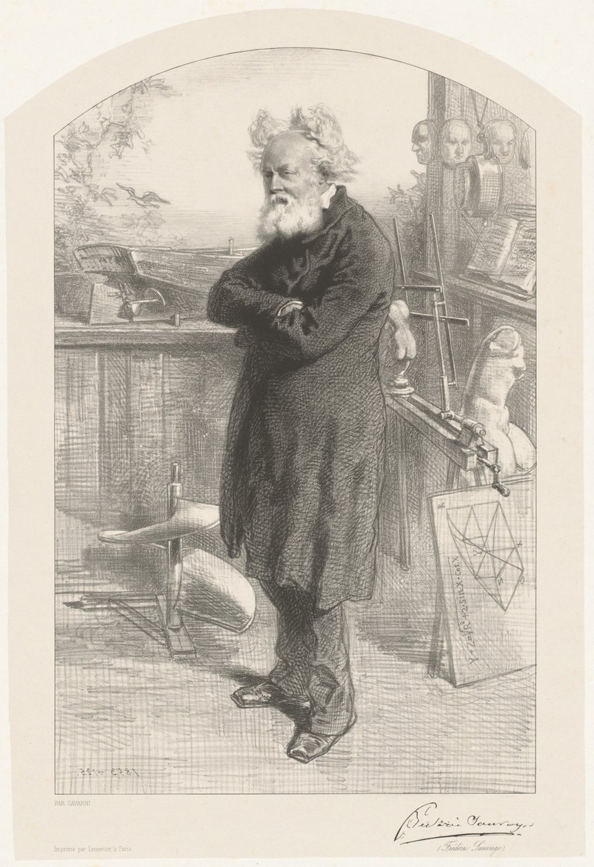 Frédéric Sauvage da Paul Gavarni