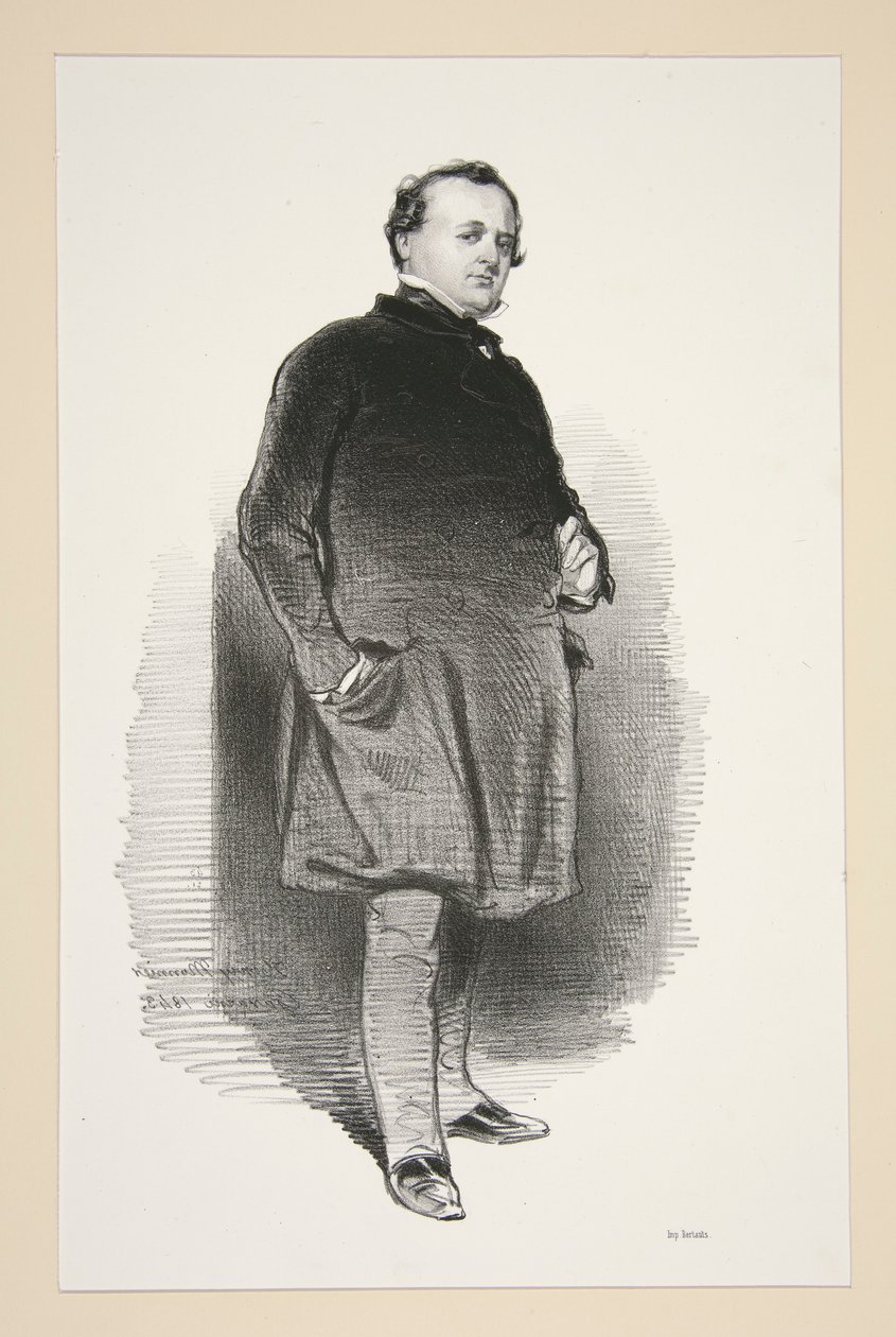Henri Monnier da Paul Gavarni