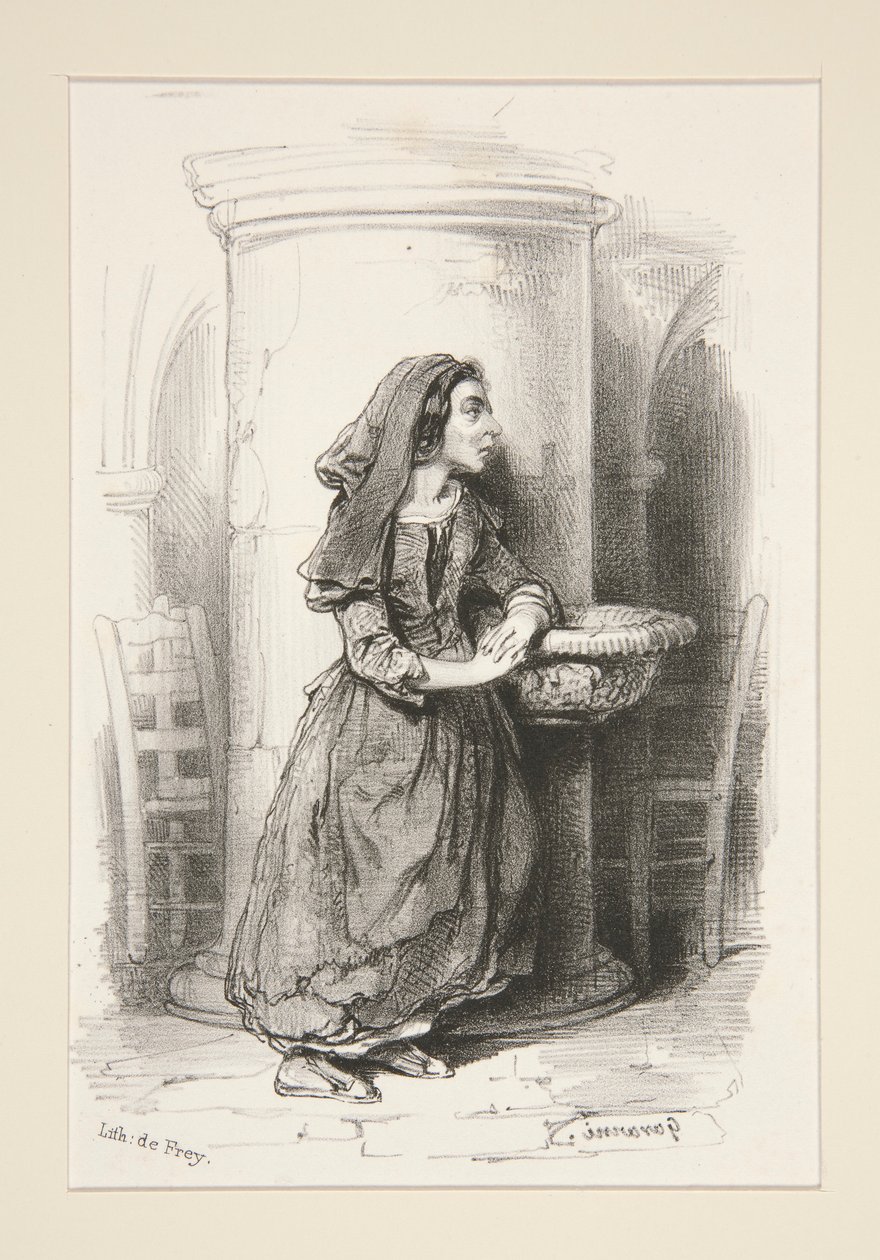 Pregherò per loro da Paul Gavarni