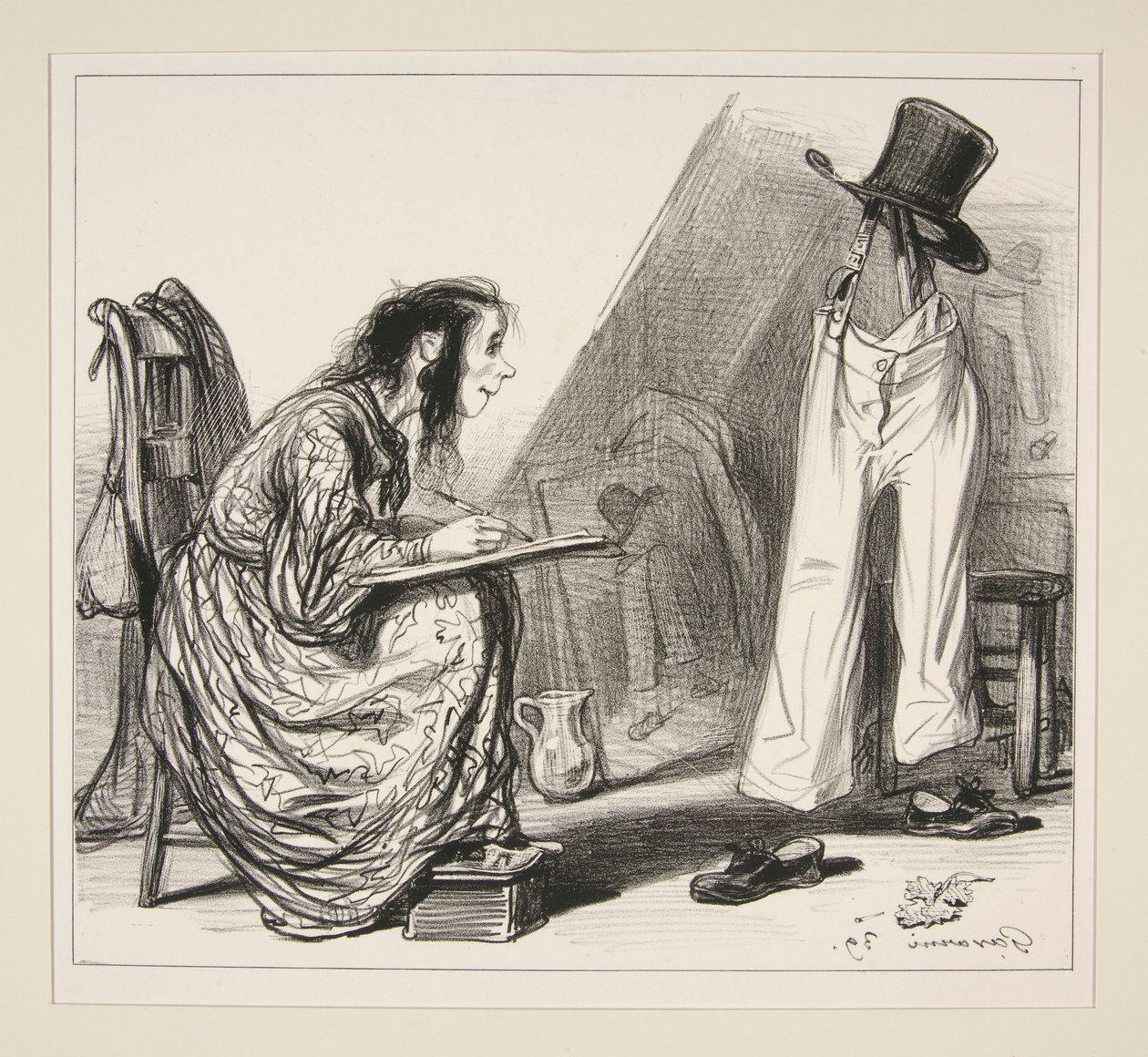 La pittura da Paul Gavarni