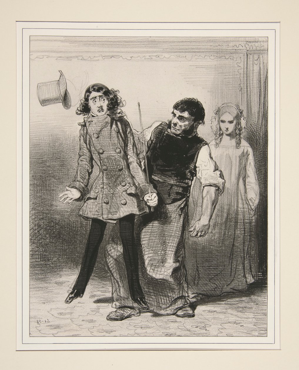 Le Père De La Lorette da Paul Gavarni
