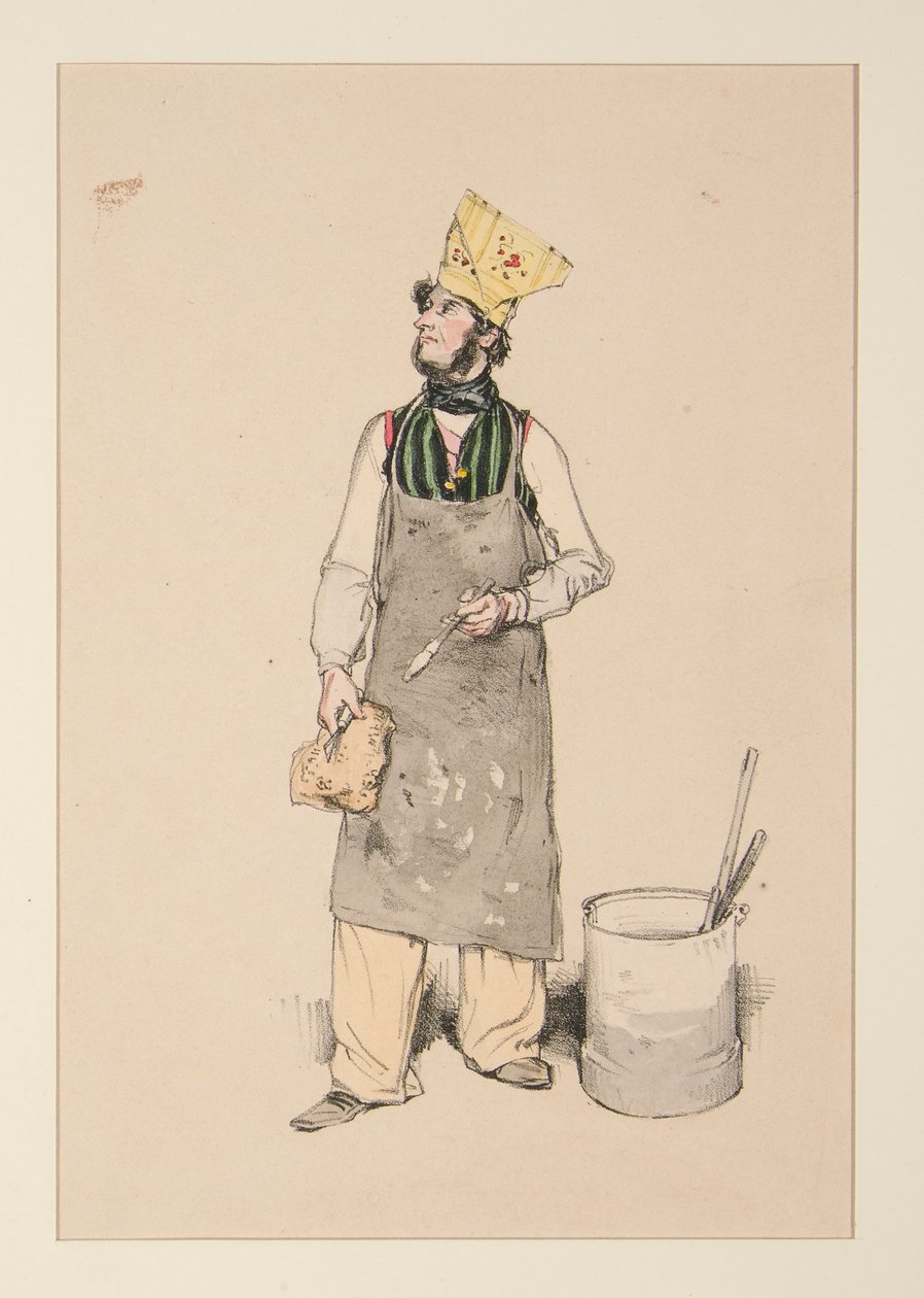 Ouvrier Peintre da Paul Gavarni