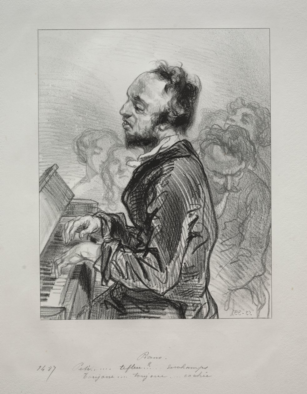 Pianoforte da Paul Gavarni