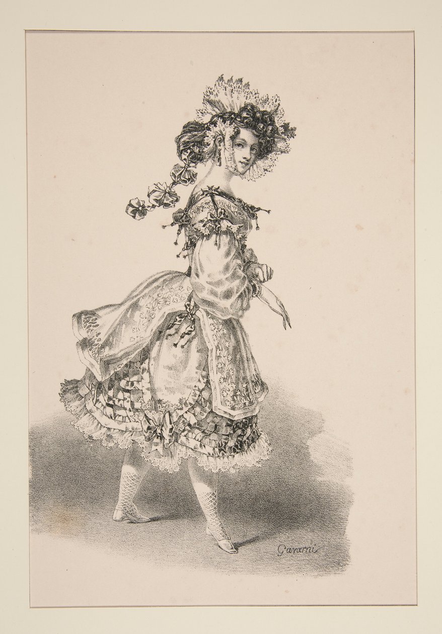 Soubrette da Paul Gavarni