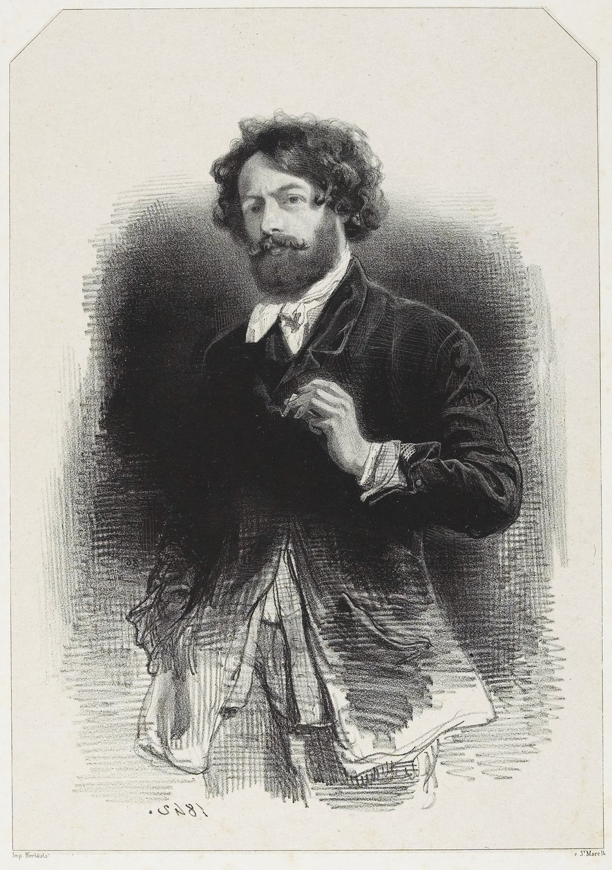 Autoritratto da Paul Gavarni