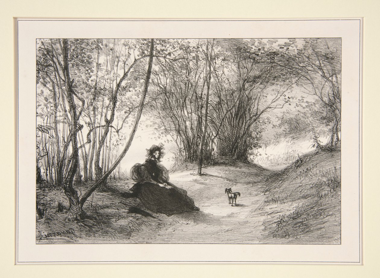 Solitudine da Paul Gavarni