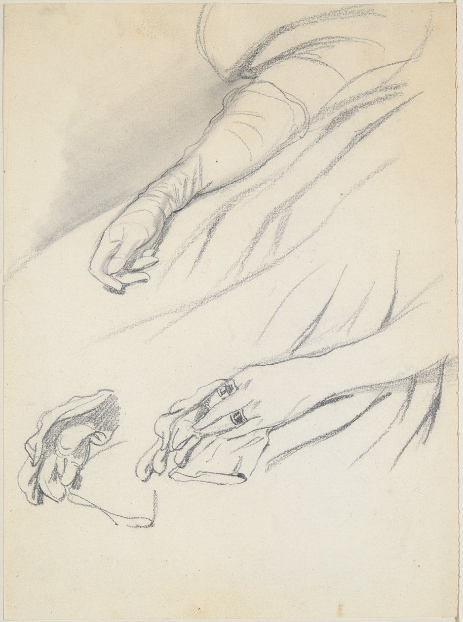 Studi di Mani da Paul Gavarni