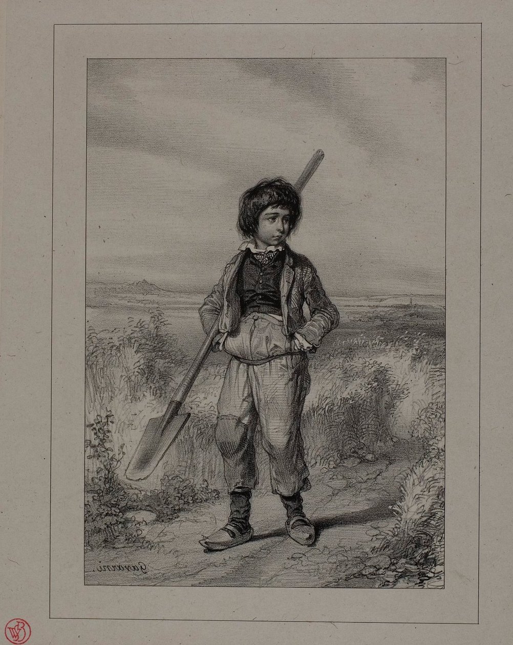 Il piccolo stradino da Paul Gavarni
