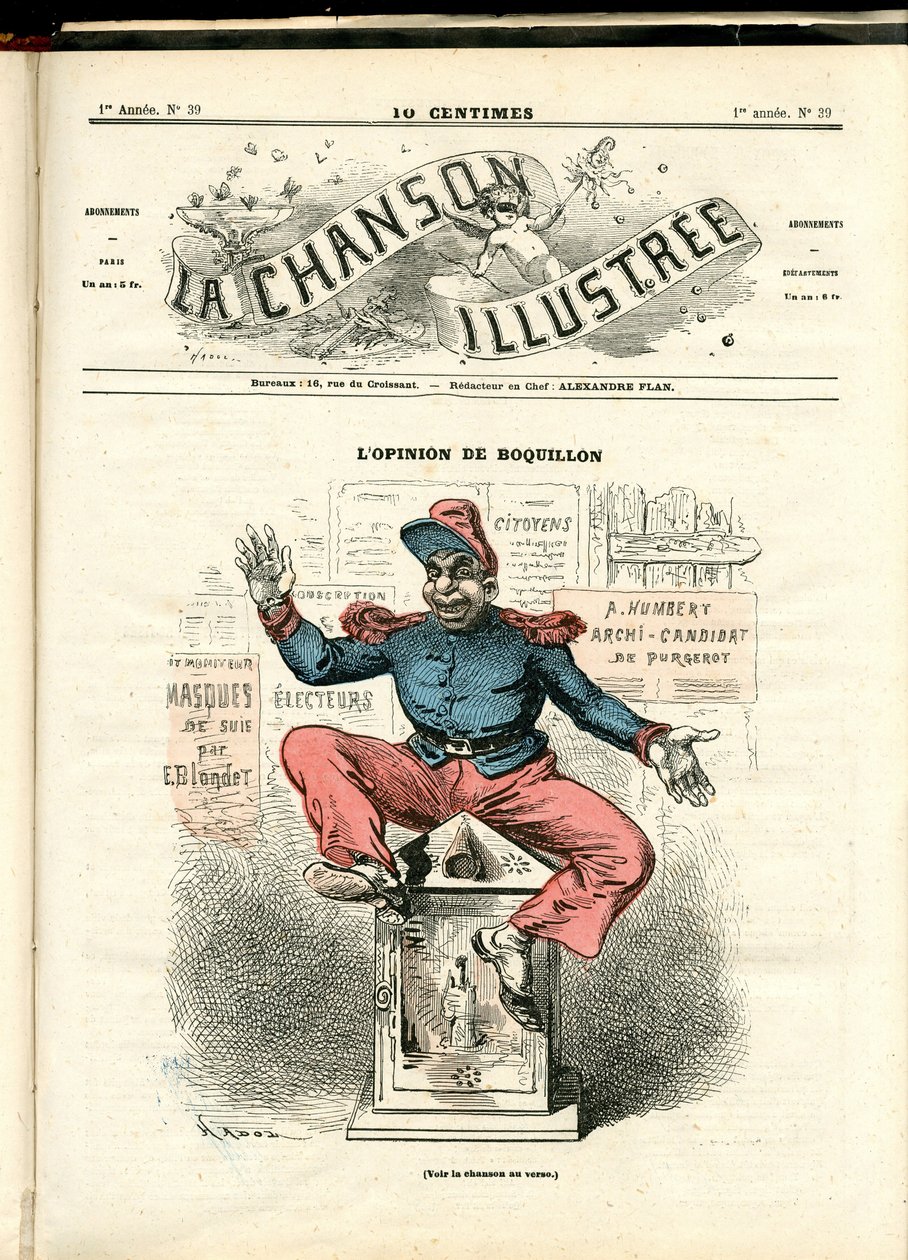 La Chanson illustrée (rivista), numero 39 da Paul Hadol