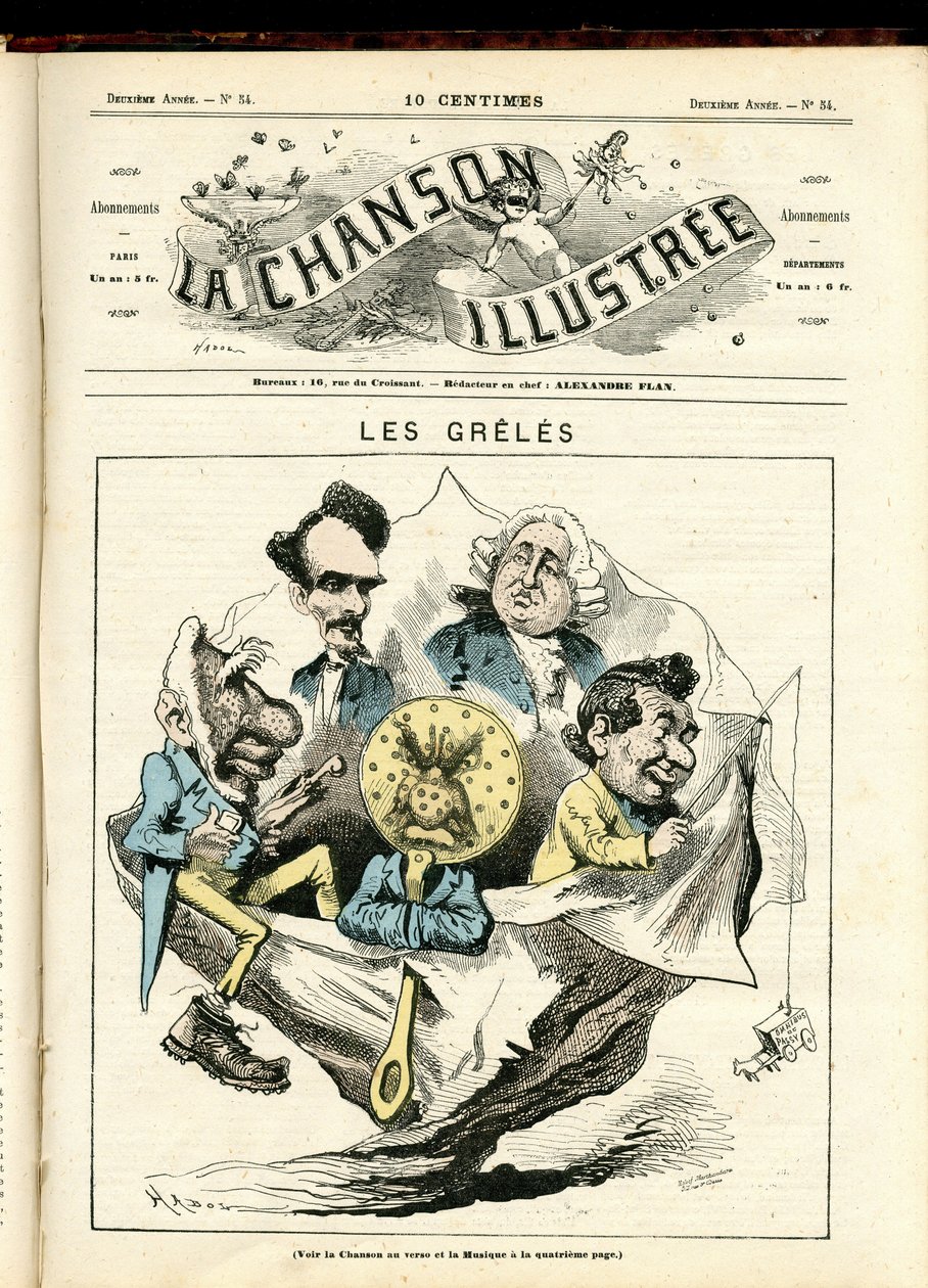 La Chanson illustrée (rivista), numero 54 da Paul Hadol