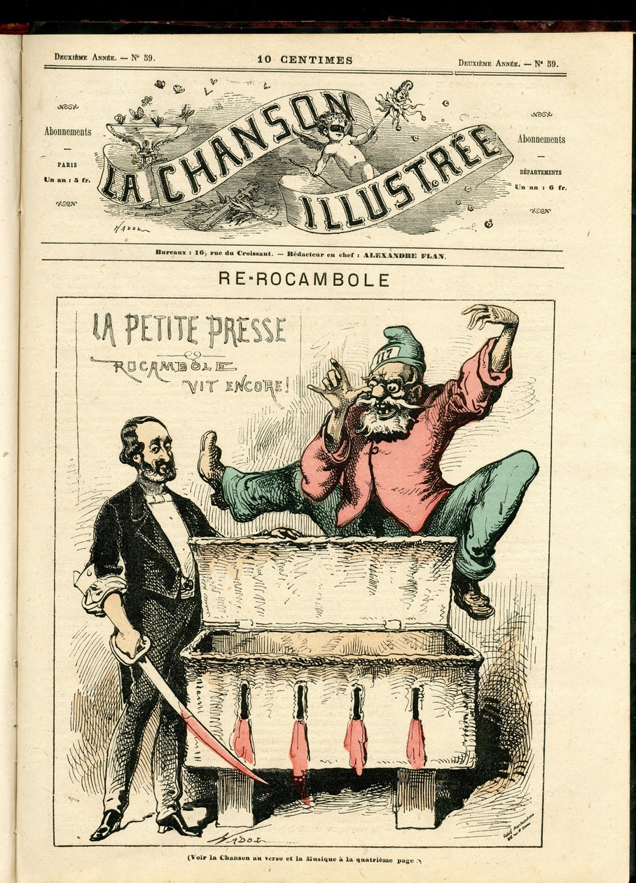 La Chanson illustrée (rivista), numero 59 da Paul Hadol