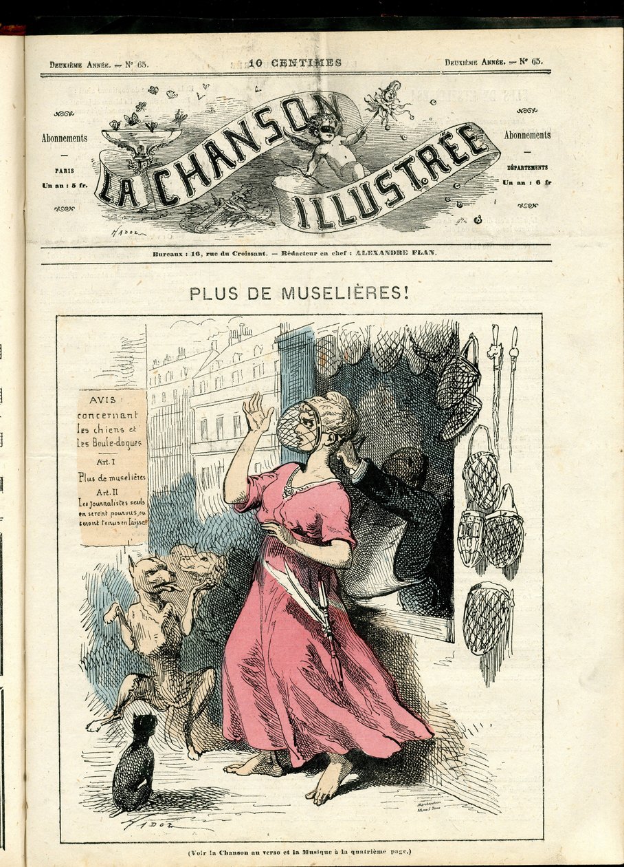 La Chanson illustrée (rivista), numero 65 da Paul Hadol