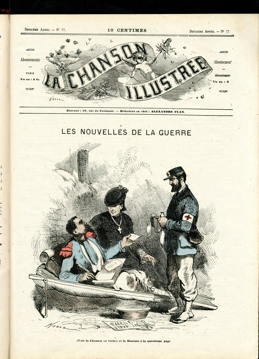La Chanson illustrée (rivista), numero 77 da Paul Hadol