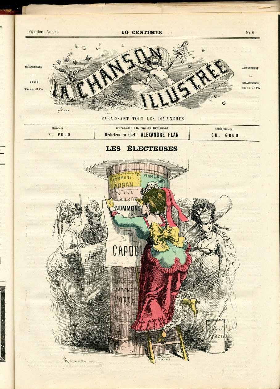 La Chanson illustrée (rivista), numero 9 da Paul Hadol