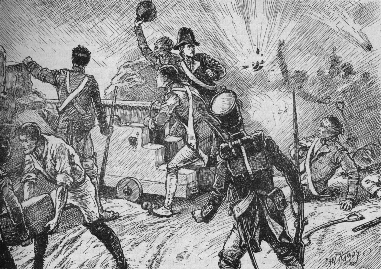 La guarnigione affrontò coraggiosamente il bombardamento, 1902 da Paul Hardy