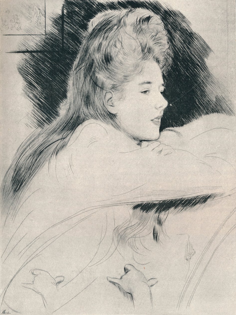Studio, c. 1890 da Paul Helleu