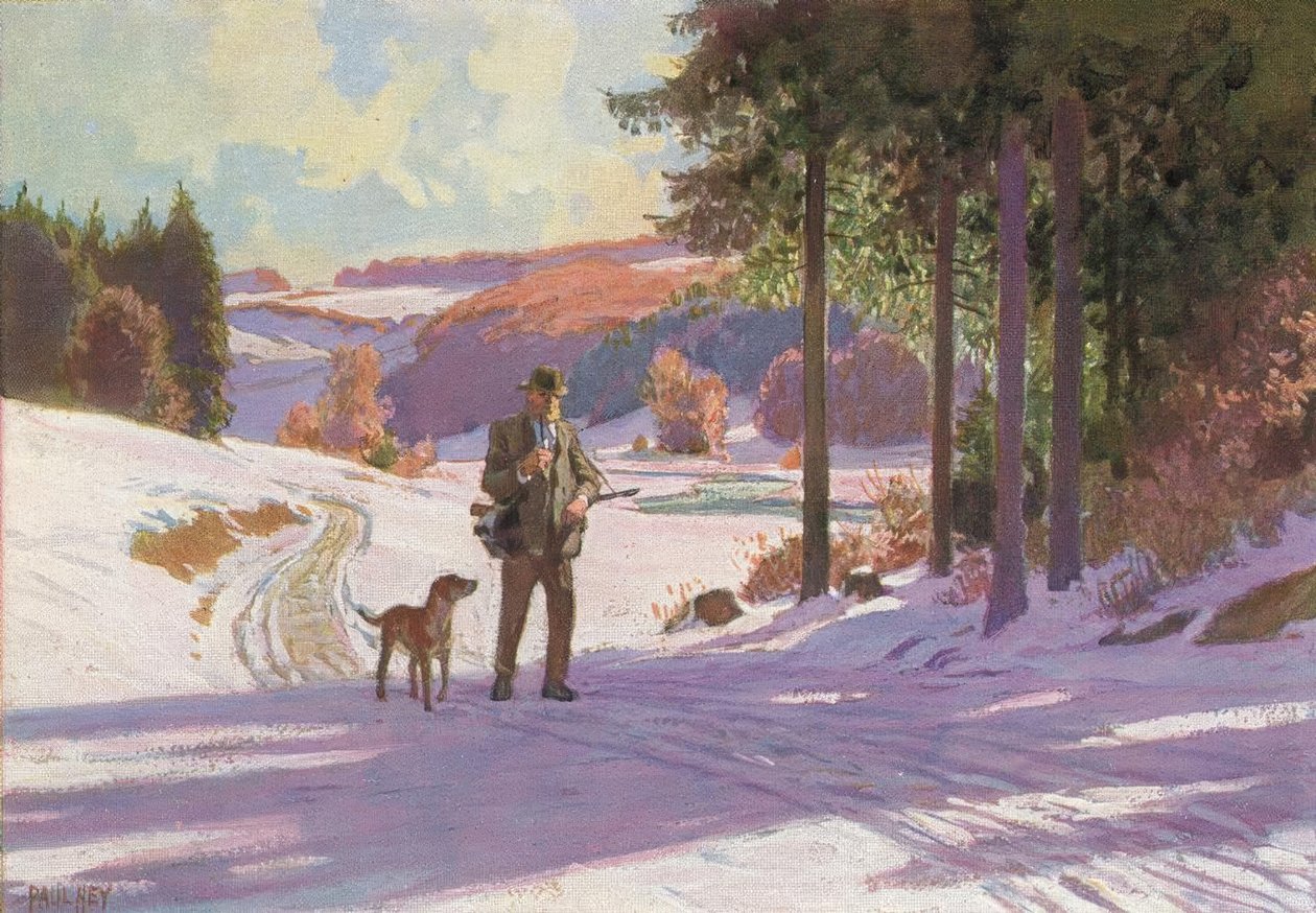 La mattina di Natale nella foresta da Paul Hey