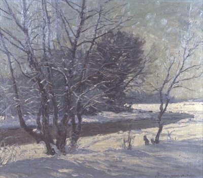 Paesaggio invernale da Paul Johann Walch