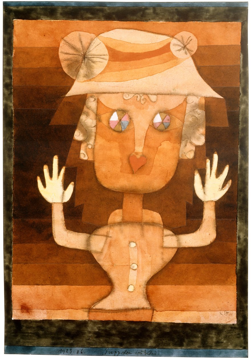 Una Bambola, 1923 da Paul Klee