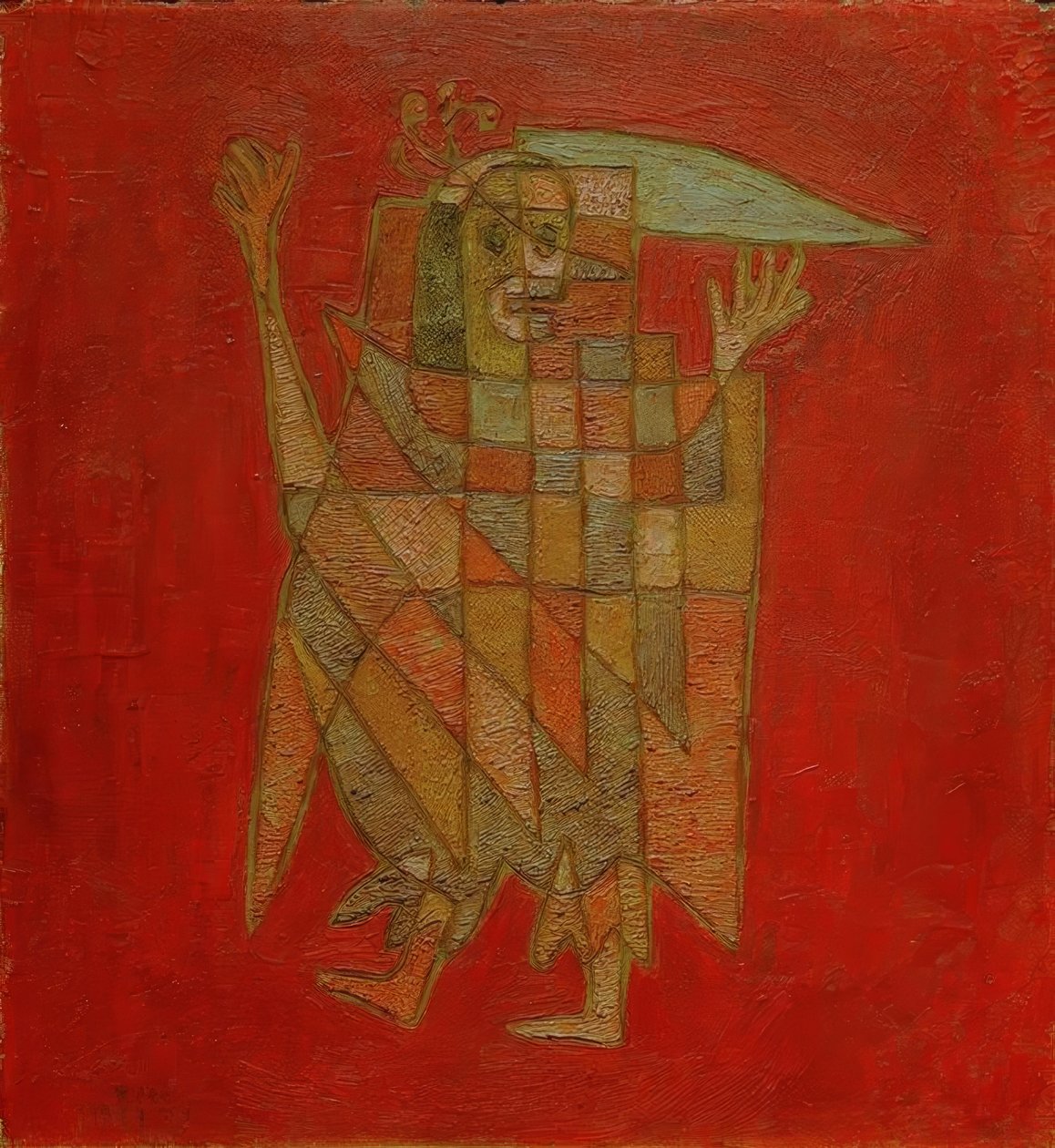 Figura allegorica (Sbiadimento) da Paul Klee