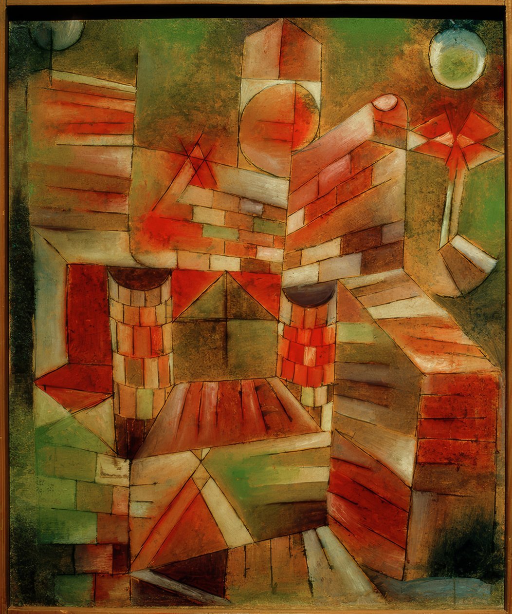 Architettura con finestra da Paul Klee