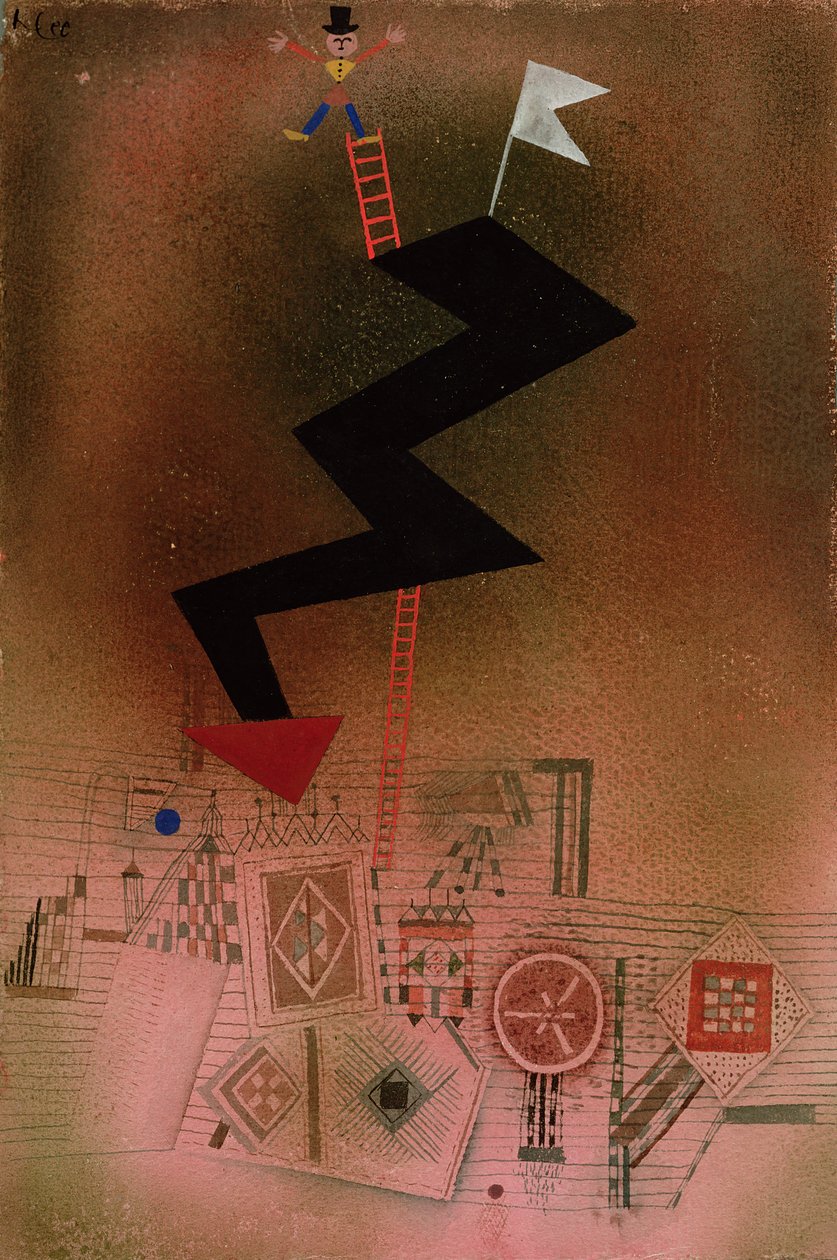 Fulmine arrestato da Paul Klee