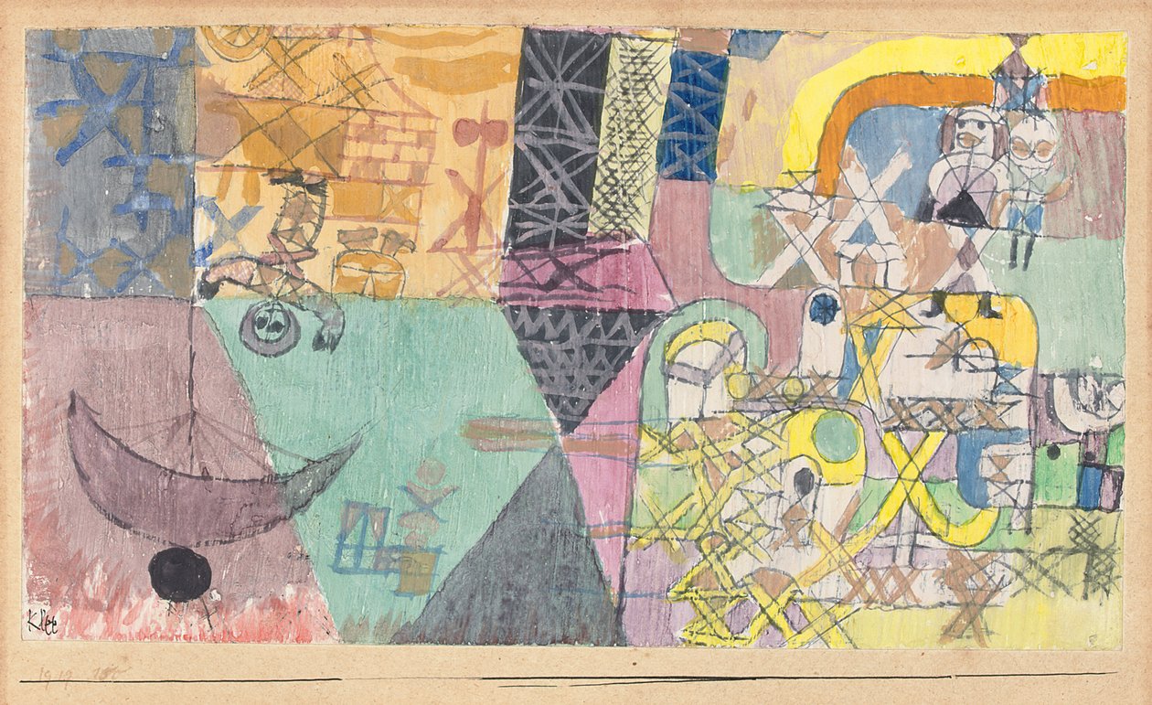 Intrattenitori Asiatici da Paul Klee