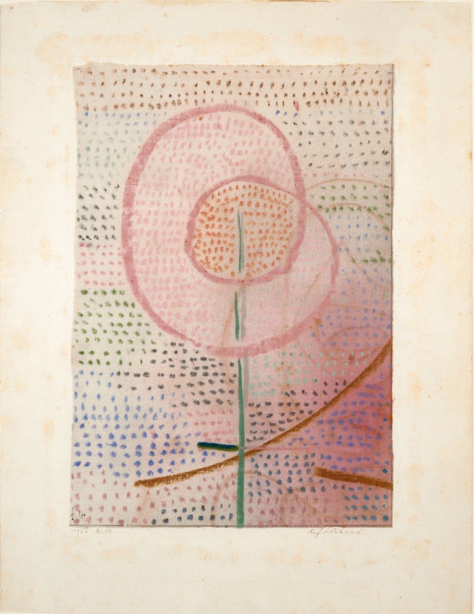 Aufblühend da Paul Klee