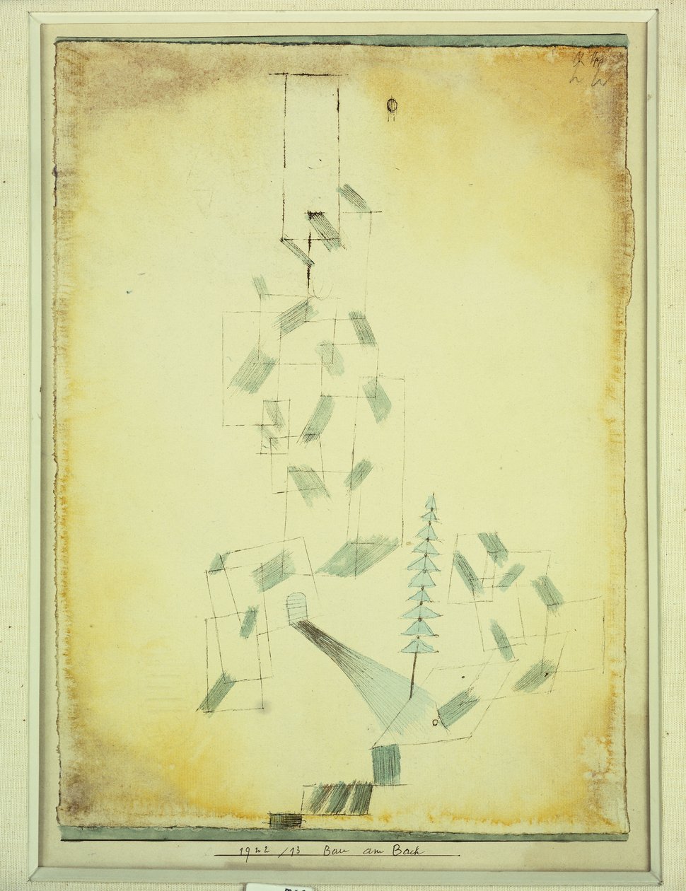 Albero sul Ruscello da Paul Klee